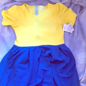 Lularoe Amelia Large dress with pockets